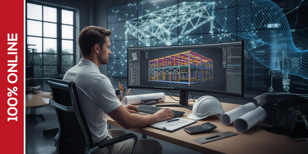 PÓS-GRADUAÇÃO - ESPECIALIZAÇÃO EM ESTRUTURAS METÁLICAS COM BIM E IA - ONLINE