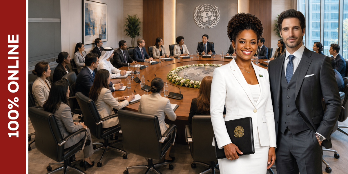 PÓS-GRADUAÇÃO - ESPECIALIZAÇÃO EM DIPLOMACIA, POLÍTICA INTERNACIONAL E ECONOMIA GLOBAL - ONLINE