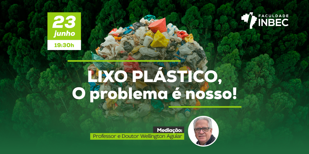 Ilustração do evento "LIVE - LIXO PLÁSTICO, O problema é nosso!"