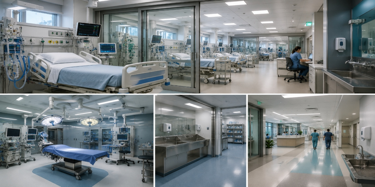 áreas críticas hospitalares