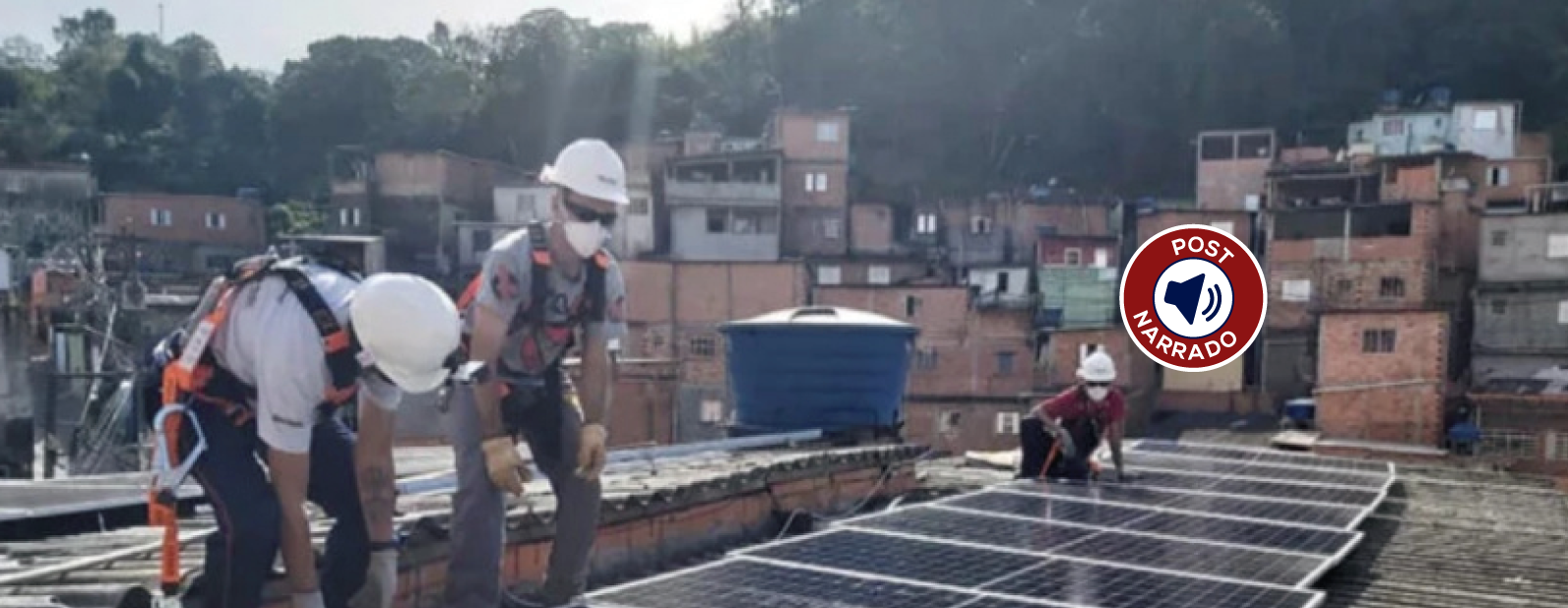 Periferia Sustentável inaugura a 1ª Micro Geradora de Energia Solar da Quebrada