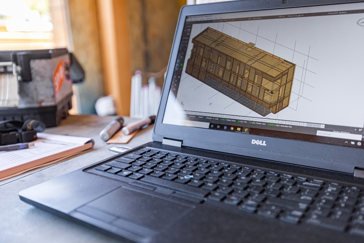 Usando o BIM para construir edifícios de madeira engenheirada com baixo teor de carbono