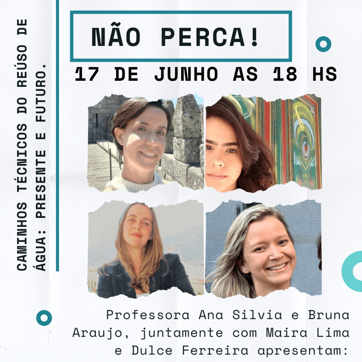 Webinar: Caminhos Técnicos de Água - Presente e Futuro. Não Perca!
