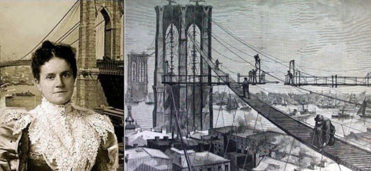 Conheça a história de Emily Roebling, engenheira fundamental para a construção da Ponte do Brooklyn
