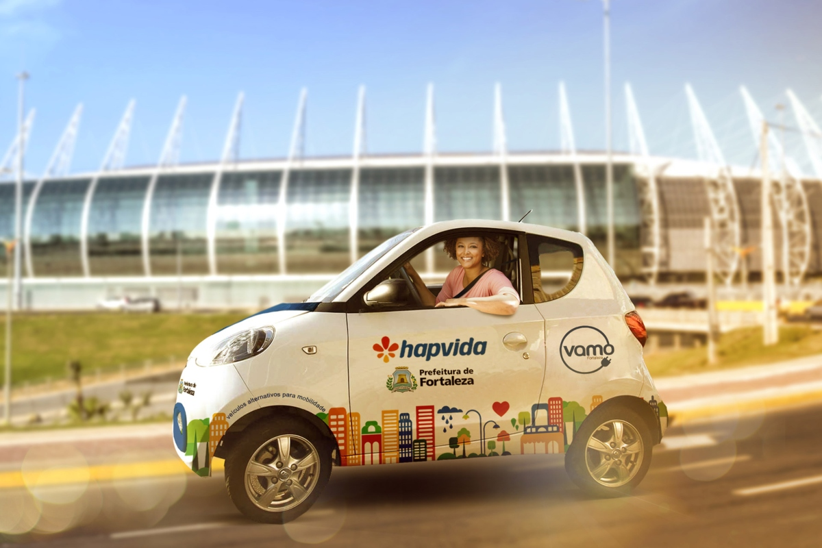 Sistema 'VAMO' de carros compartilhados é 100% elétrico e pioneiro na América Latina